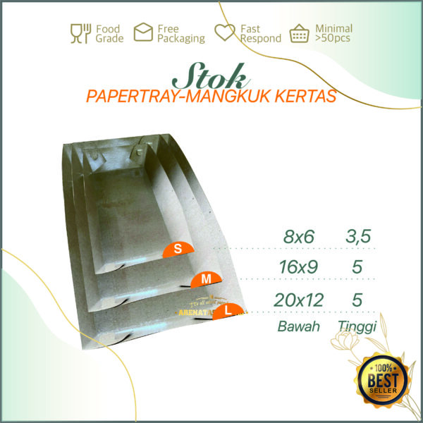 Papertray box kraft