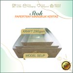 Papertray kraft coklat